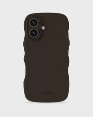 Holdit Telefonskal Wavy iPhone 16 - Brun