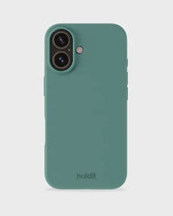Holdit Telefonskal Silicone iPhone 16 - Grön