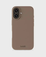 Holdit Telefonskal Silicone iPhone 16 Plus - Ljusbrun