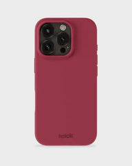 Holdit Telefonskal Silicone iPhone 16 Pro - Röd