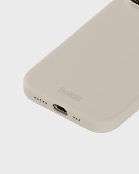 Holdit Telefonskal Silicone iPhone 16 Pro Max - Beige - Travels And Bags