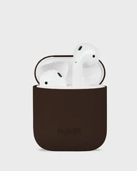 Holdit Airpodsfodral Silicone AirPods 1&2 - Mörkbrun