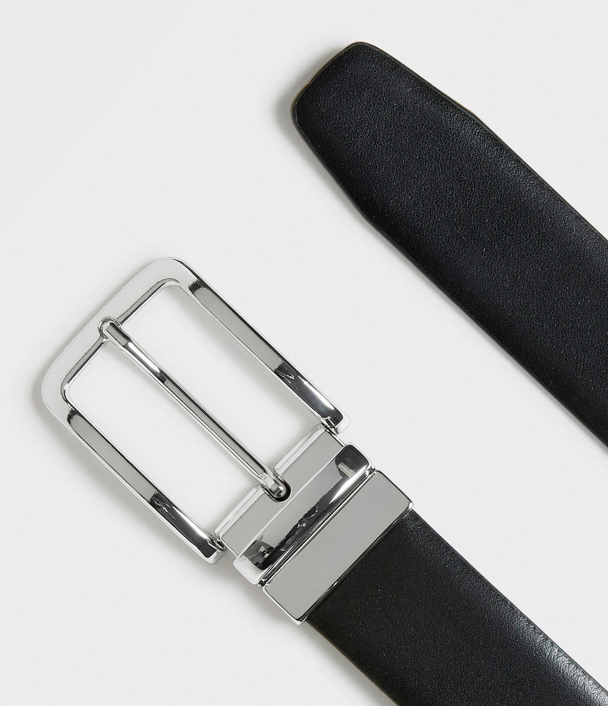 Saddler Avellino Vändbart  Läderbälte - Svart/brun - Travels And Bags