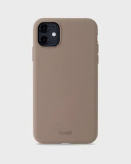 Holdit Telefonskal Silicone iPhone 11/XR - Ljusbrun