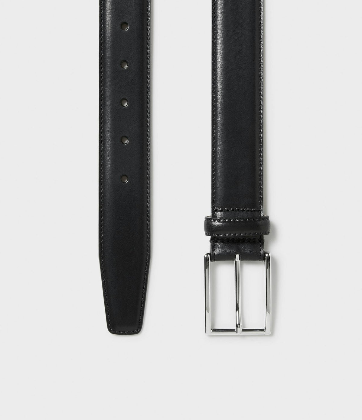 Saddler Arthur Läderbälte - Svart - Travels And Bags