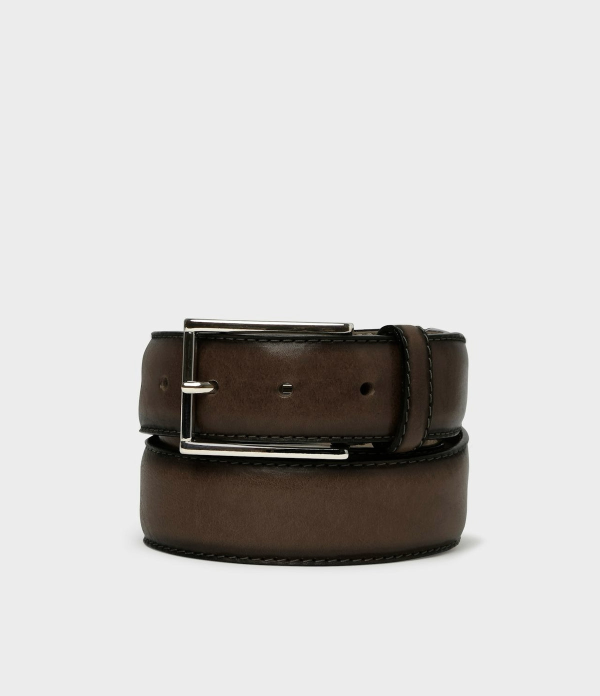 Saddler Arthur Läderbälte - Mörkbrun - Travels And Bags
