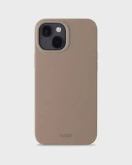 Holdit Telefonskal Silicone iPhone 14/13 - Ljusbrun