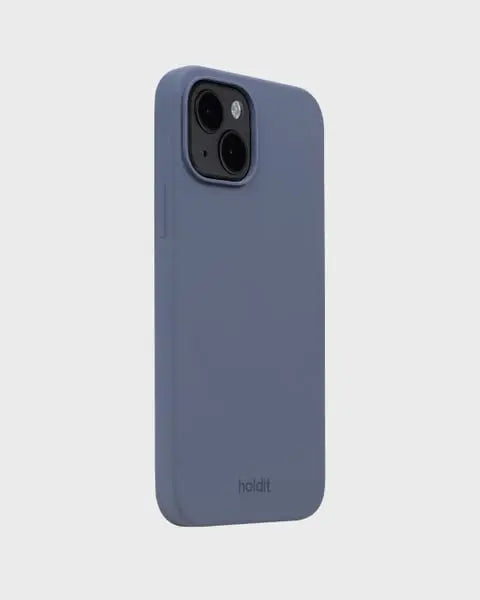 Holdit Telefonskal Silicone iPhone 14/13 - Marinblå - Travels And Bags