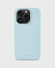 Holdit Telefonskal Silicone iPhone 14 Pro - Ljusblå