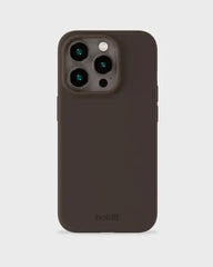 Holdit Telefonskal Silicone iPhone 14 Pro - Mörkbrun