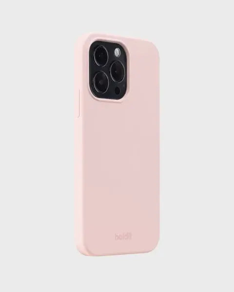 Holdit Telefonskal Silicone iPhone 14 Pro - Ljusrosa - Travels And Bags