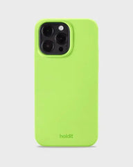 Holdit Telefonskal Silicone iPhone 14 Pro Max - Limegrön