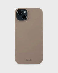 Holdit Telefonskal Slim iPhone 15 Plus - Ljusbrun
