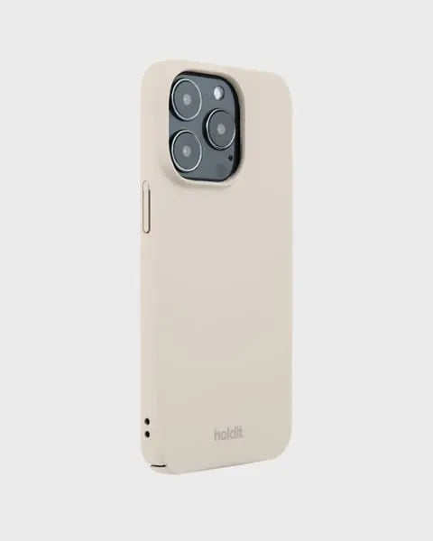 Holdit Telefonskal Slim iPhone 15 Pro - Beige - Travels And Bags