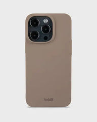 Holdit Telefonskal Slim iPhone 15 Pro - Ljusbrun