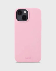 Holdit Telefonskal Silicone iPhone 15 - Ljusrosa