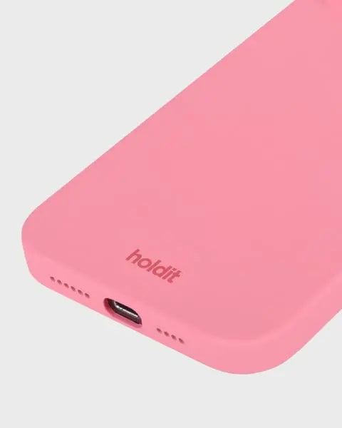 Holdit Telefonskal Silicone iPhone 15 Pro Max - Rosa - Travels And Bags