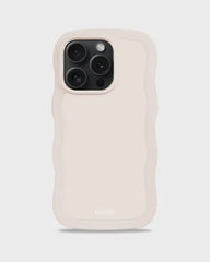 Holdit Telefonskal Wavy iPhone 14 Pro Max - Lila/Transparent