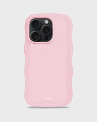 Holdit Telefonskal Wavy iPhone 15 Pro - Rosa