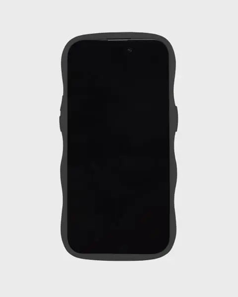 Holdit Telefonskal Wavy iPhone 15 Pro Max - Svart/Transparent - Travels And Bags