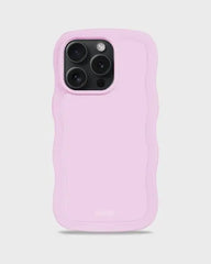 Holdit Telefonskal Wavy iPhone 15 Pro Max - Lila