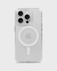 Holdit Telefonskal MagSafe iPhone 15 Pro - Transparent/Vit
