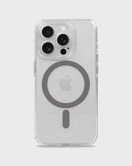 Holdit Telefonskal MagSafe iPhone 15 Pro - Transparent/Grå