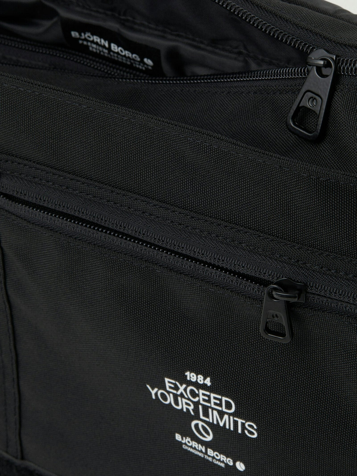 Björn Borg Core Flapbag Axelremsväska - Svart - Travels And Bags