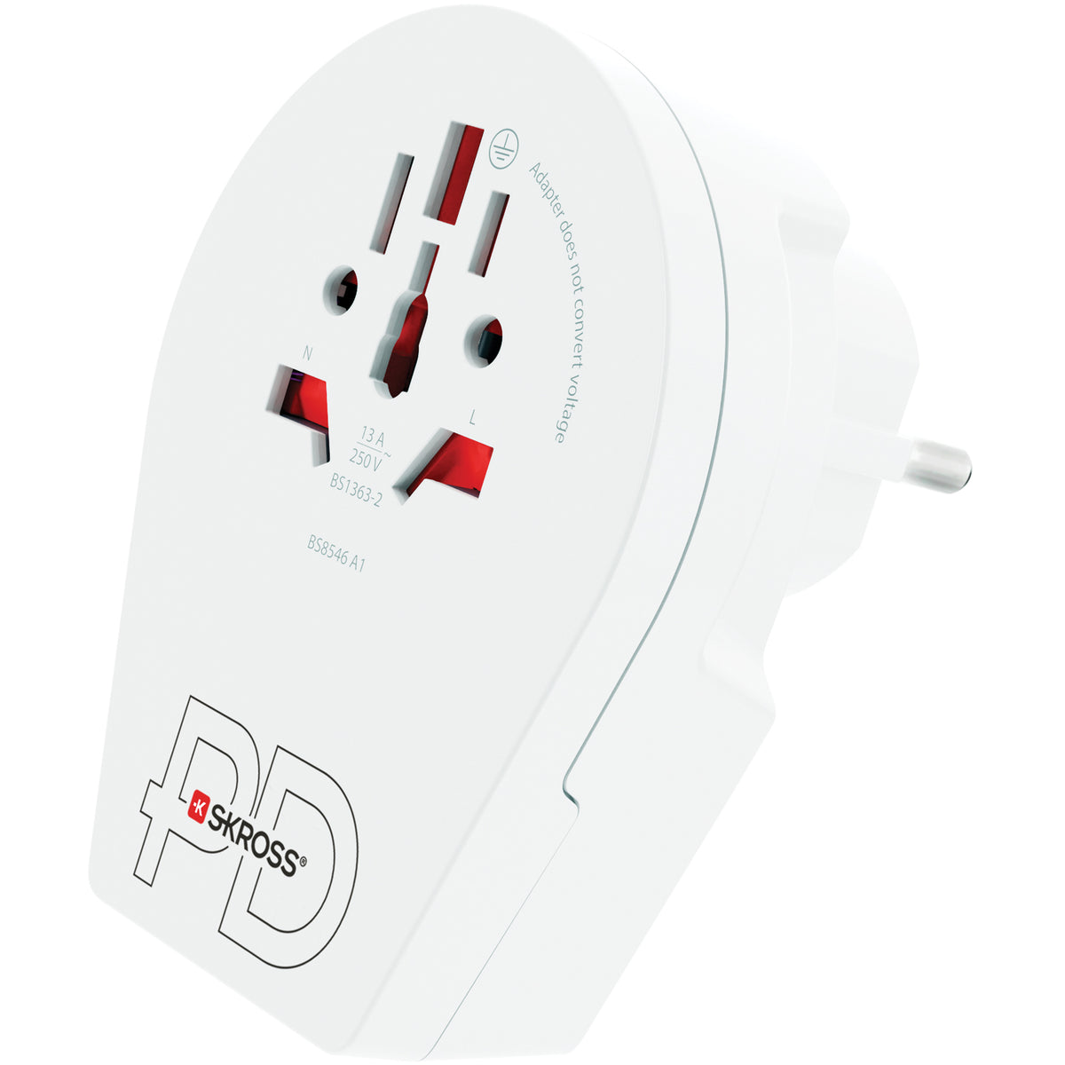 SKROSS - C20PD Reseadapter Europa USB-C PD 20W - Travels And Bags