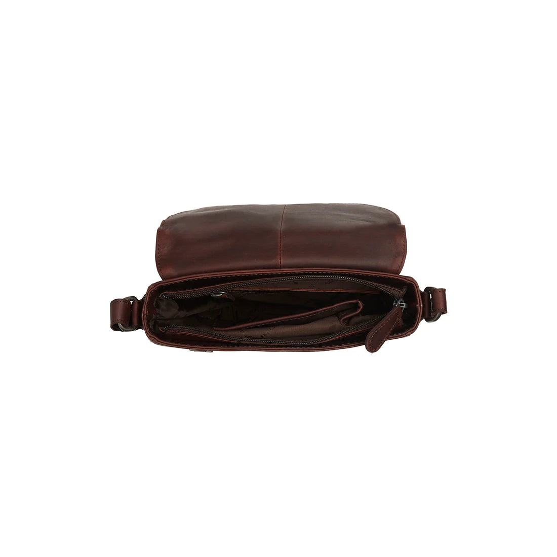 The Chesterfield Brand Lucian Axelremsväska - Mörkbrun - Travels And Bags