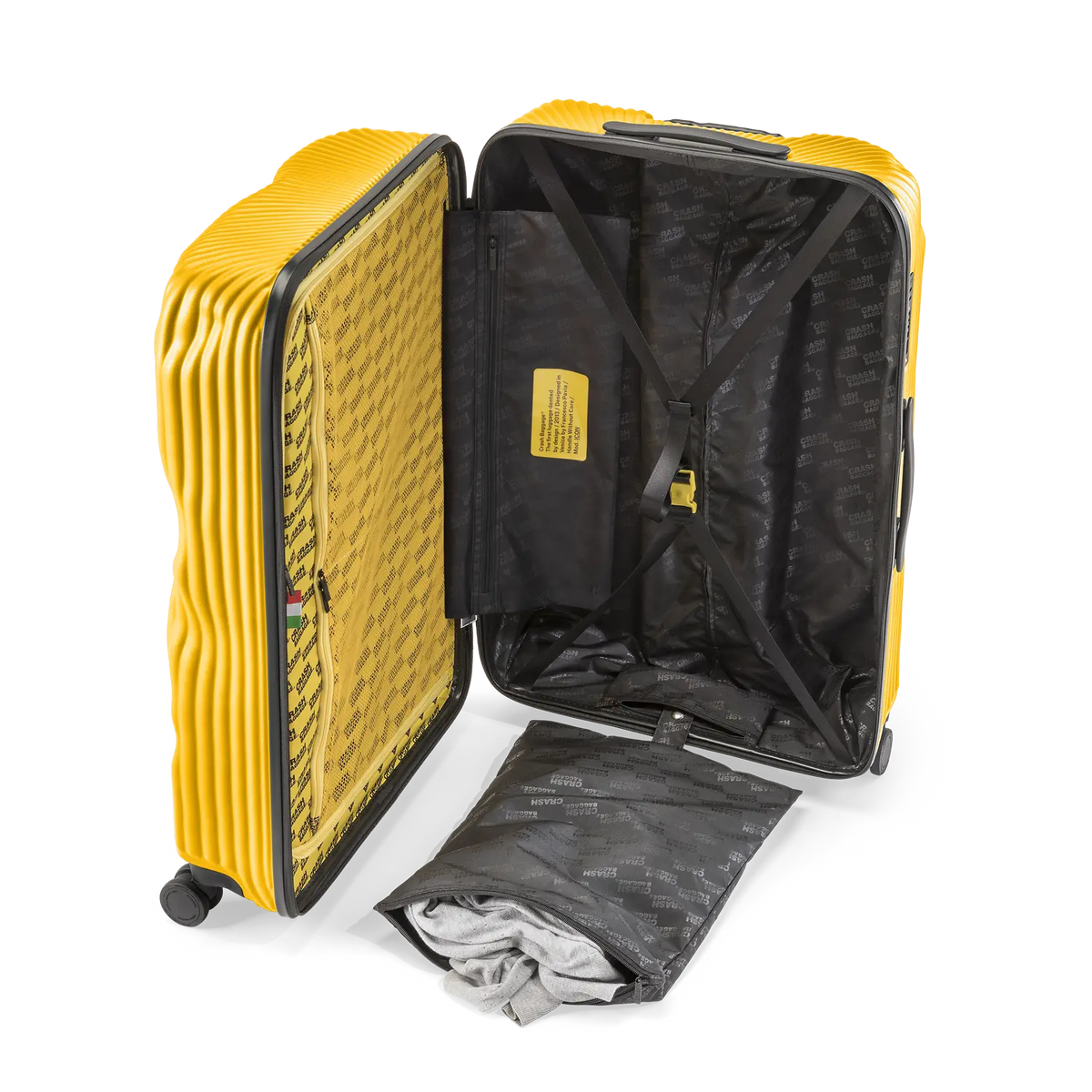 Crash Baggage Stripe Stor Resväska - Travels And Bags