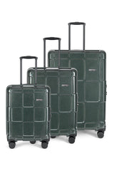 Epic Crate Reflex Evo Resväska 3-set - Emerald Green