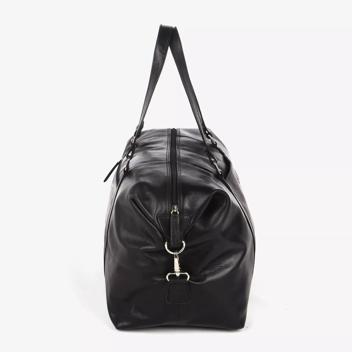 The Monte Weekendbag Large i Skinn - Svart
