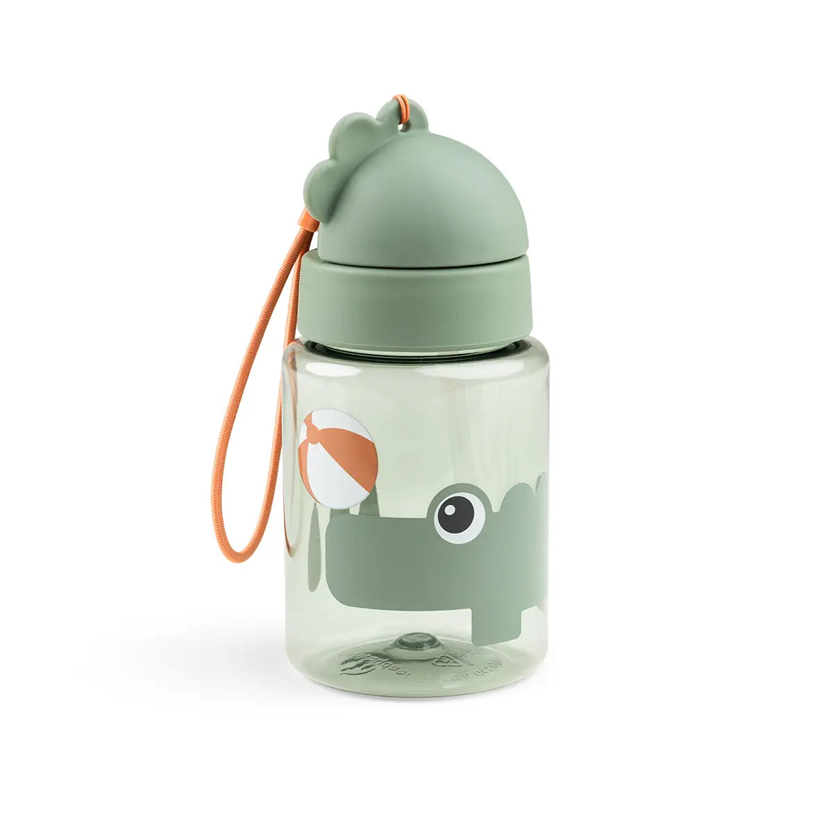 Done by Deer Straw bottle  Playground Grön - 280 ml