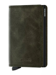 Secrid Slimwallet Kortplånbok - Vintage Olivgrön/Svart