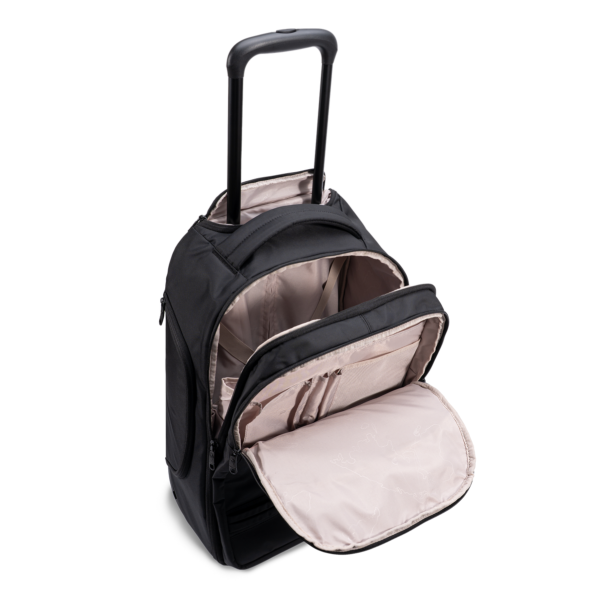 North Pioneer BOARDING Kabinväska/Ryggsäck 55 cm - Svart